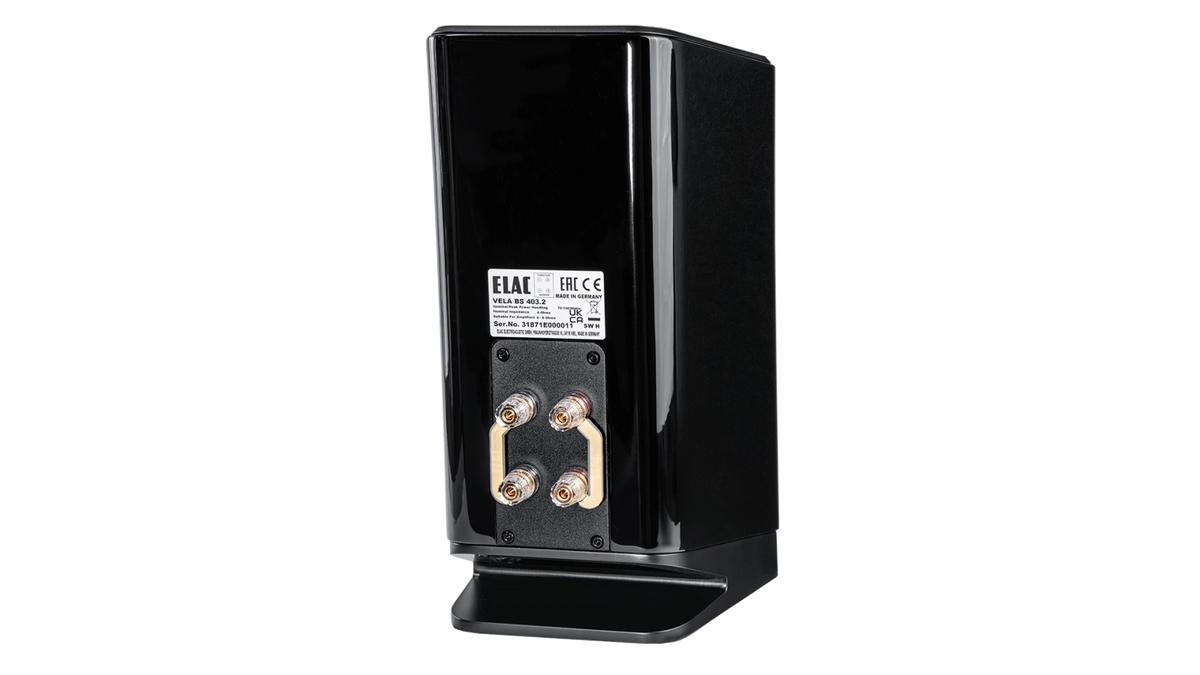 ELAC Vela BS 403.2 Bookshelf Speakers – Gloss Black