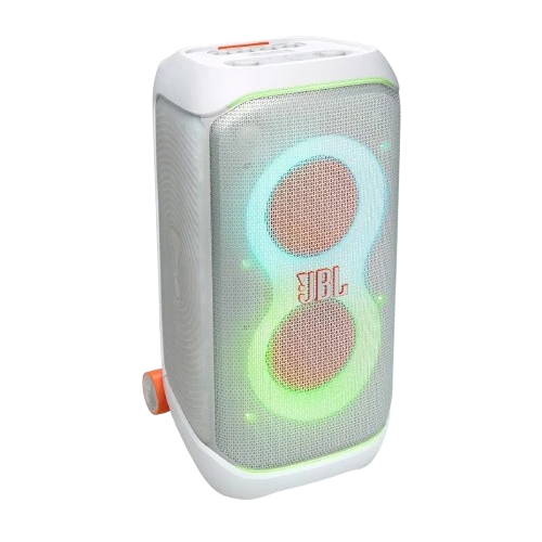 JBL PartyBox Club 120 - Portable Bluetooth Party Speaker with Lights – White – Refurbished Grade A+