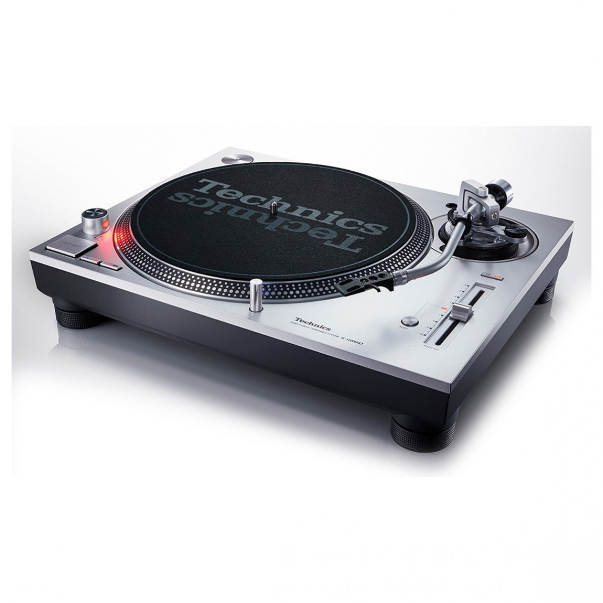 Technics SL-1200 MK7 - Direct Drive DJ Turntable in Silver – Home