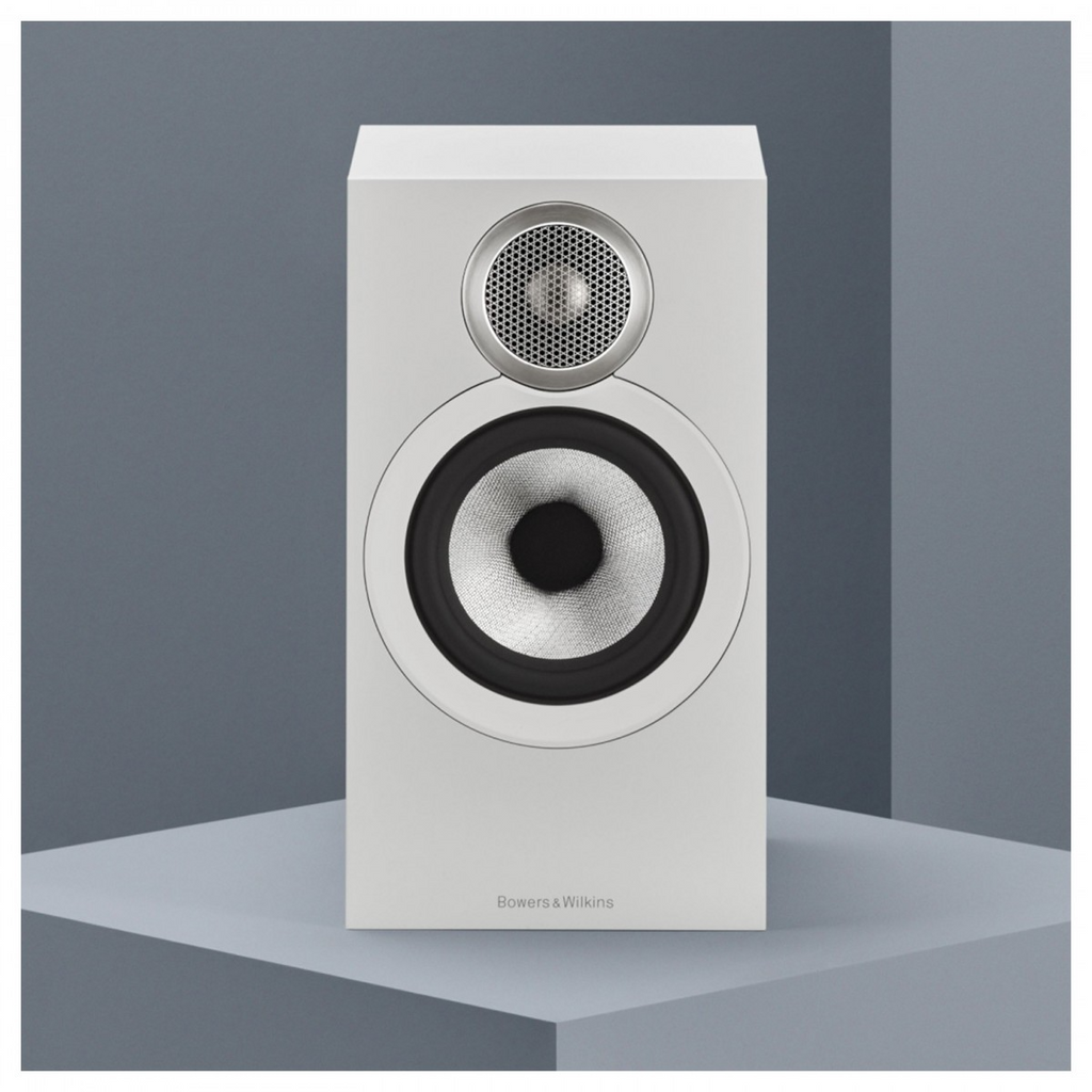 Bowers & Wilkins 607 S3 Compact Bookshelf Speakers – White