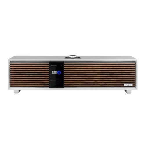 Ruark R410 Integrated Music System – Soft Grey with R-CD100 USB CD Player Bundle