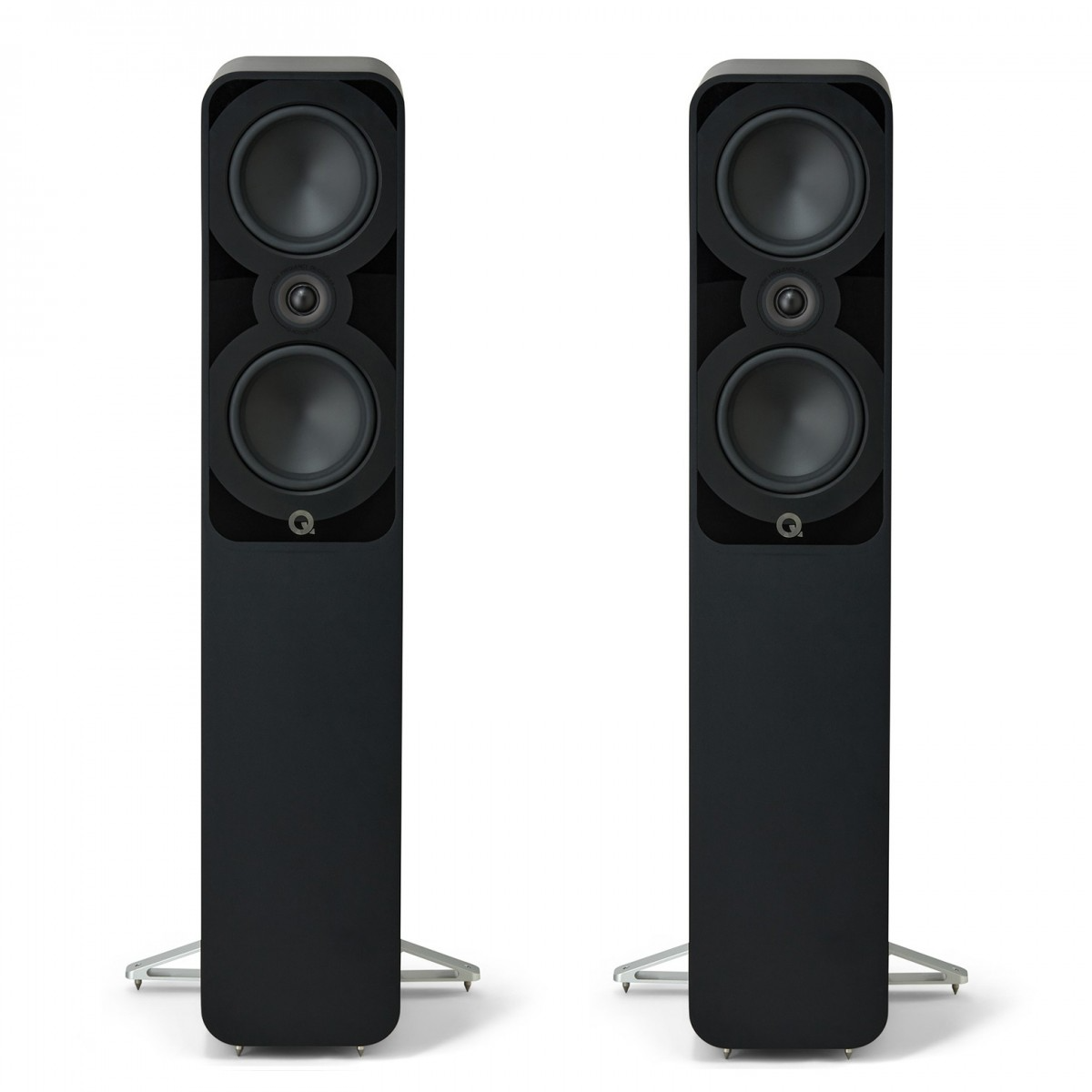Q Acoustics 5050 Floor Standing Speakers - Matt Black
