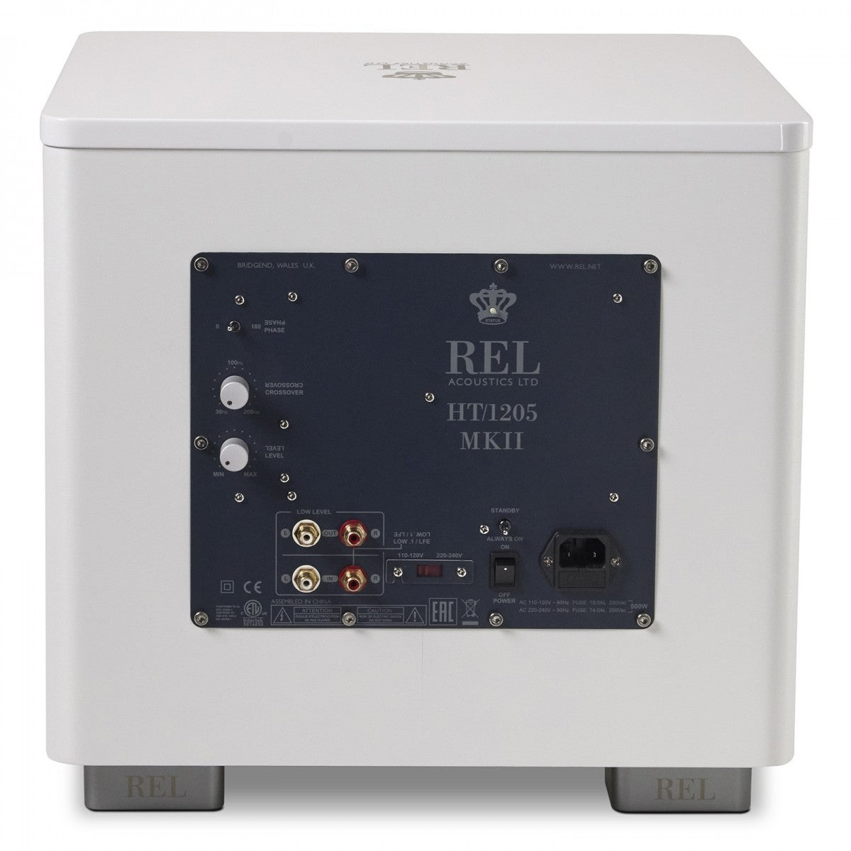 REL HT/1205 MKII Subwoofer White - B GRADE