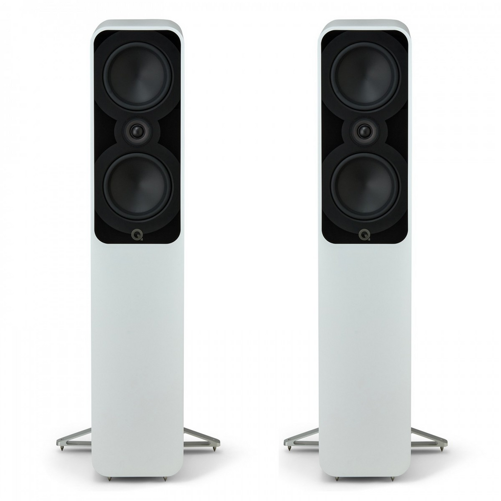 Q Acoustics 5050 Floor Standing Speakers - Matt White
