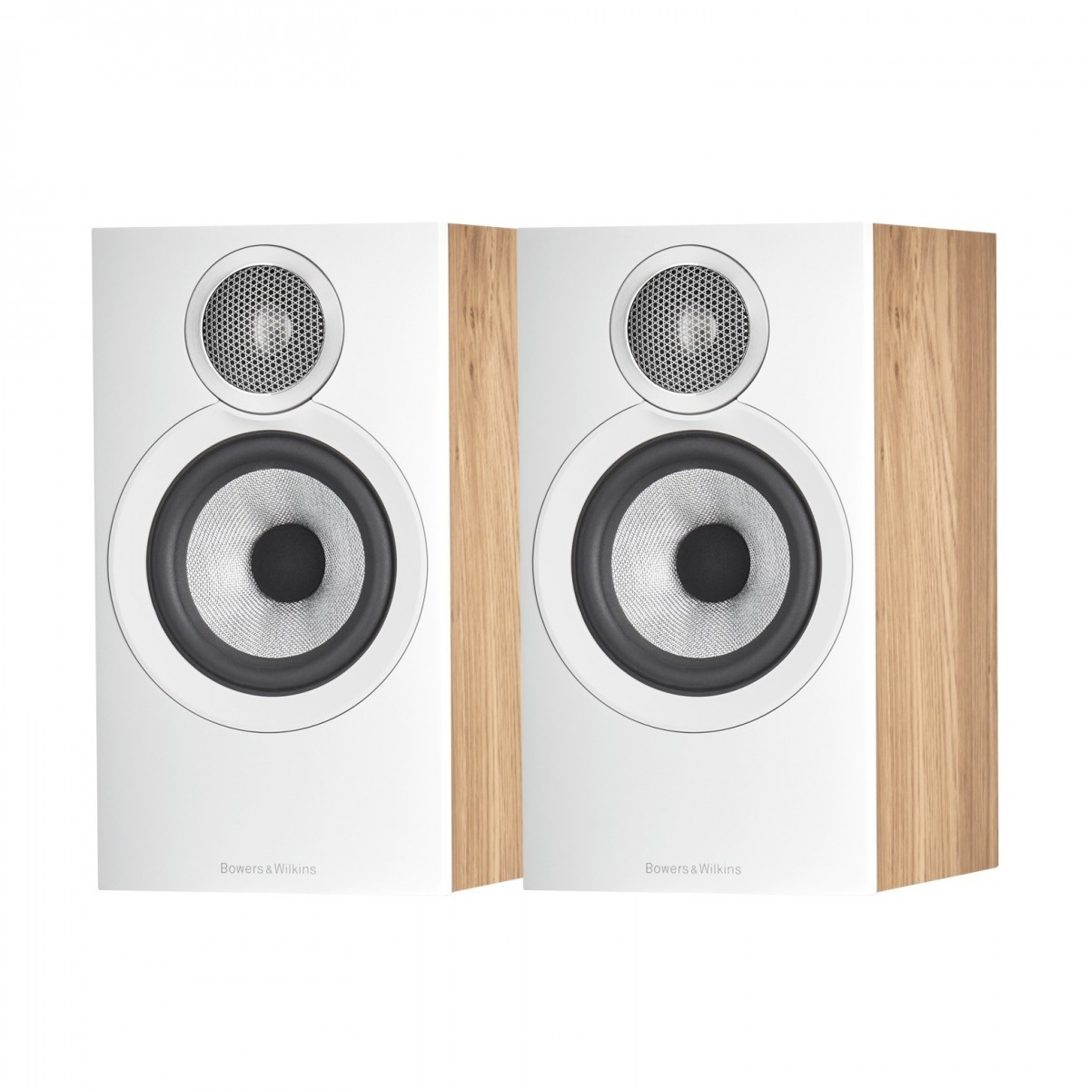 Bowers & Wilkins 607 S3 Compact Bookshelf Speakers – Oak