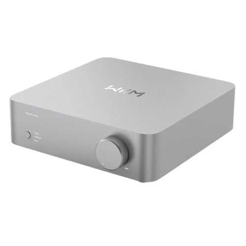 WiiM Vibelink Amp High-Performance Stereo Amplifier – Silver