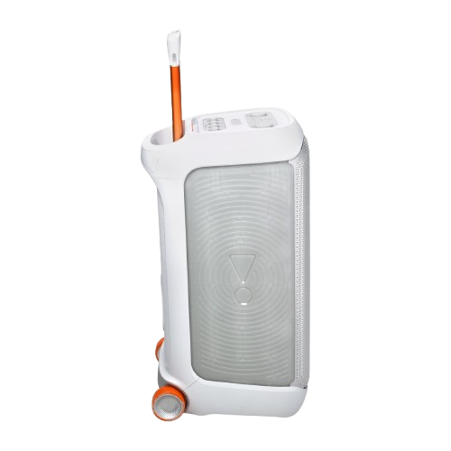 JBL PartyBox Stage 320 - Portable Bluetooth Party Speaker with Lights – White – Refurbished Grade A+