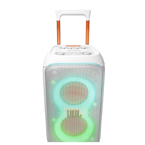 JBL PartyBox Stage 320 - Portable Bluetooth Party Speaker with Lights – White – Refurbished Grade A+