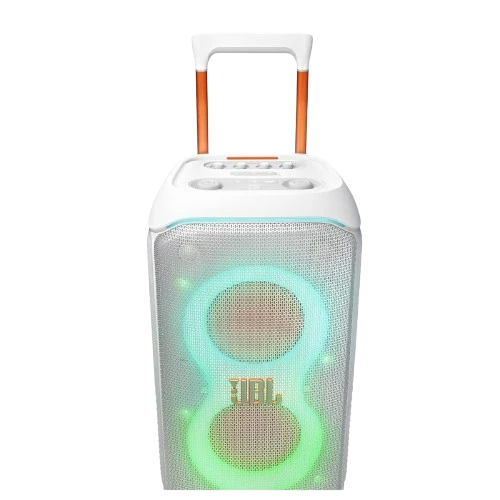 JBL PartyBox Club 120 - Portable Bluetooth Party Speaker with Lights – White – Refurbished Grade A+