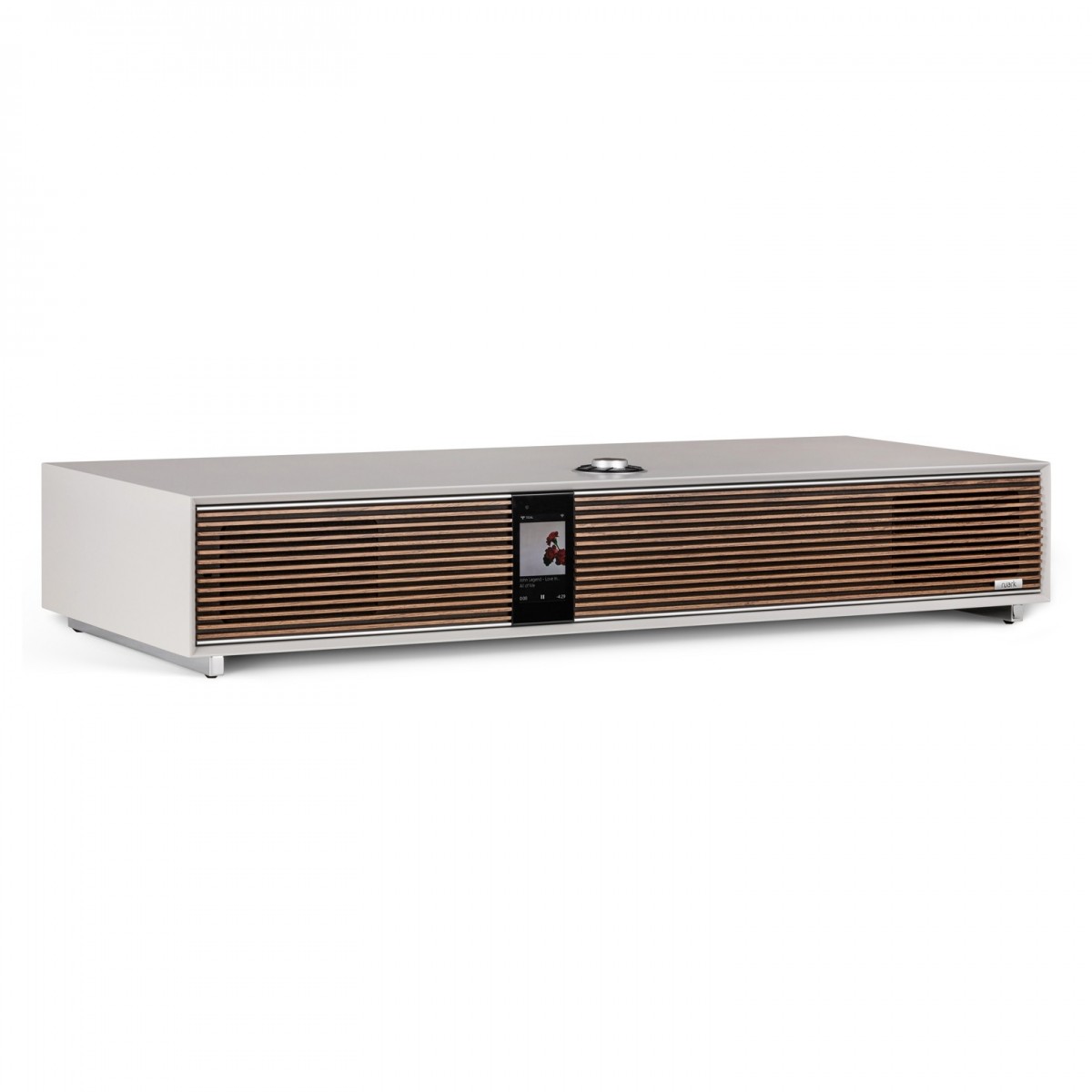 Ruark R810 High Fidelity Radiogram – Soft Grey with R-CD100 USB CD Player Bundle