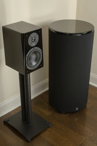 SVS Prime Bookshelf Speakers - Black Ash