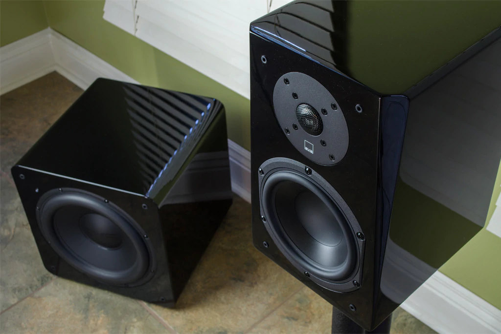 SVS Prime Bookshelf Speakers - Black Gloss