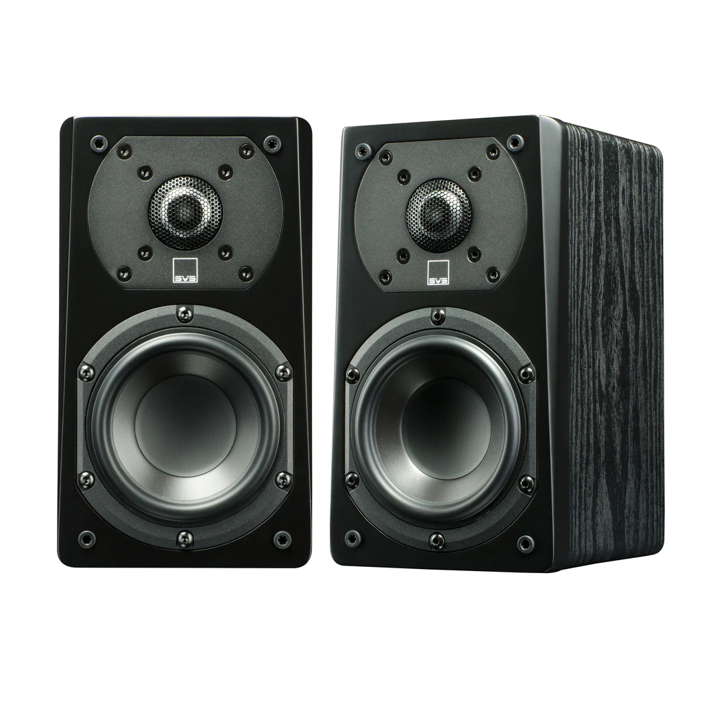 SVS Prime Satellite Speakers - Black Ash