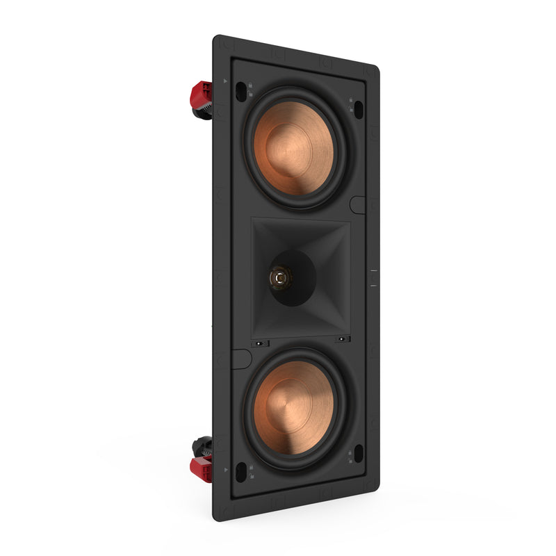Klipsch PRO-250RPW Dual 5.25" In Wall LCR Speaker