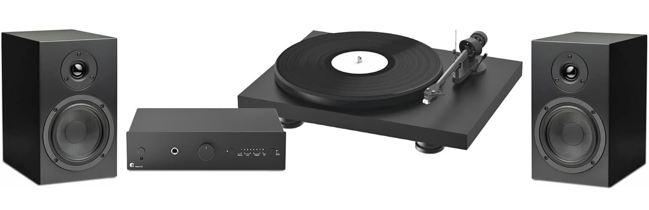 Pro-Ject Colourful Audio System - Black