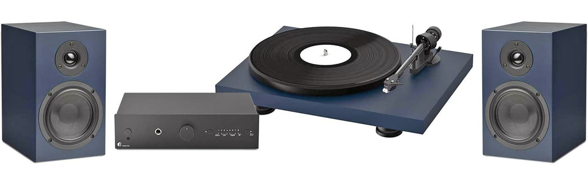 Pro-Ject Colourful Audio System - Steel Blue