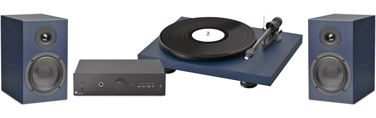 Pro-Ject Colourful Audio System - Steel Blue