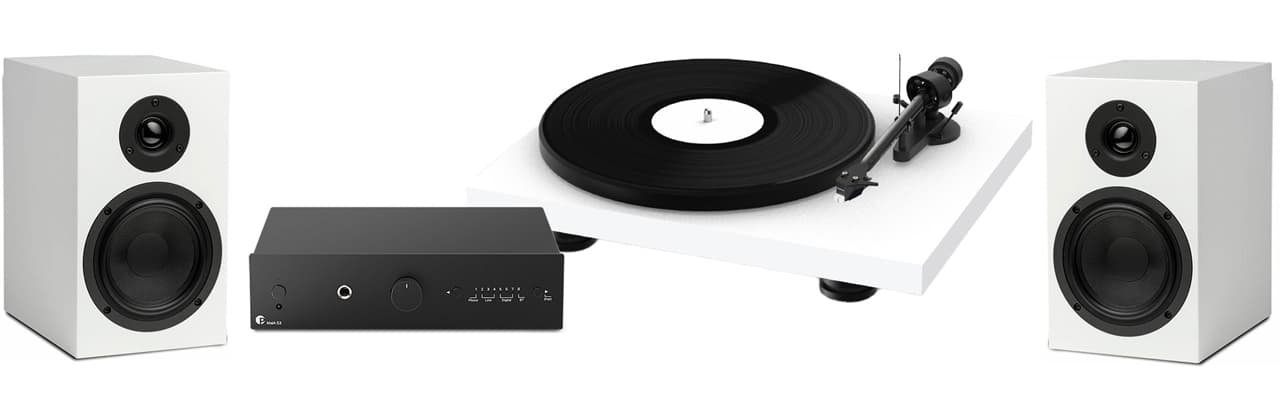 Pro-Ject Colourful Audio System - White