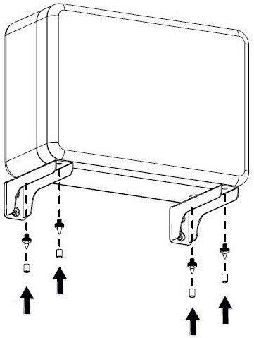 Q Acoustics -Q7070SI Subwoofer Wall Mount Bracket