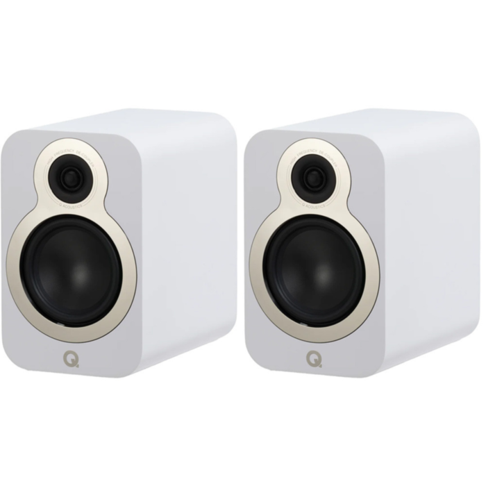 ARCAM A15+ Radia Plus Amplifier + Q Acoustics 3030C Large Bookshelf Speakers Package and 5 metres Classic 79 Strand