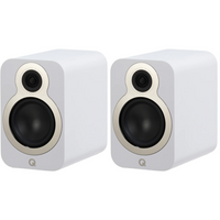ARCAM A15+ Radia Plus Amplifier + Q Acoustics 3030C Large Bookshelf Speakers Package and 5 metres Classic 79 Strand
