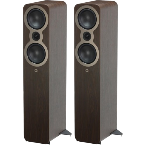 Yamaha A-S501 Hi-Fi Stereo Amplifier + Q Acoustics 3050c Floor Standing Speakers Package and 5 metres Classic 79 Strand