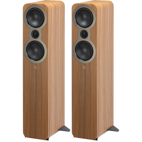 Yamaha A-S501 Hi-Fi Stereo Amplifier + Q Acoustics 3050c Floor Standing Speakers Package and 5 metres Classic 79 Strand