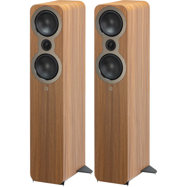 Q Acoustics 3050c Floorstanding Speakers – Pin Oak