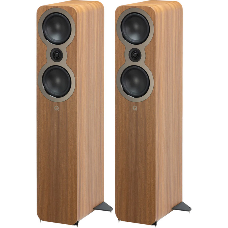 Q Acoustics 3050c Floorstanding Speakers – Pin Oak