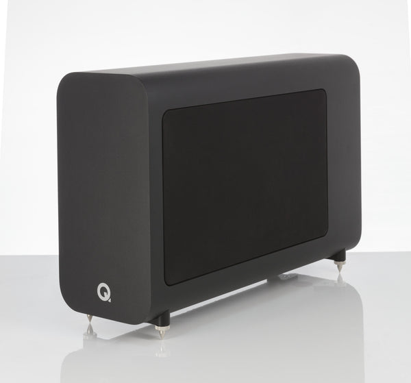 Q Acoustics Q 3060S Slimline Active Subwoofer-Carbon Black