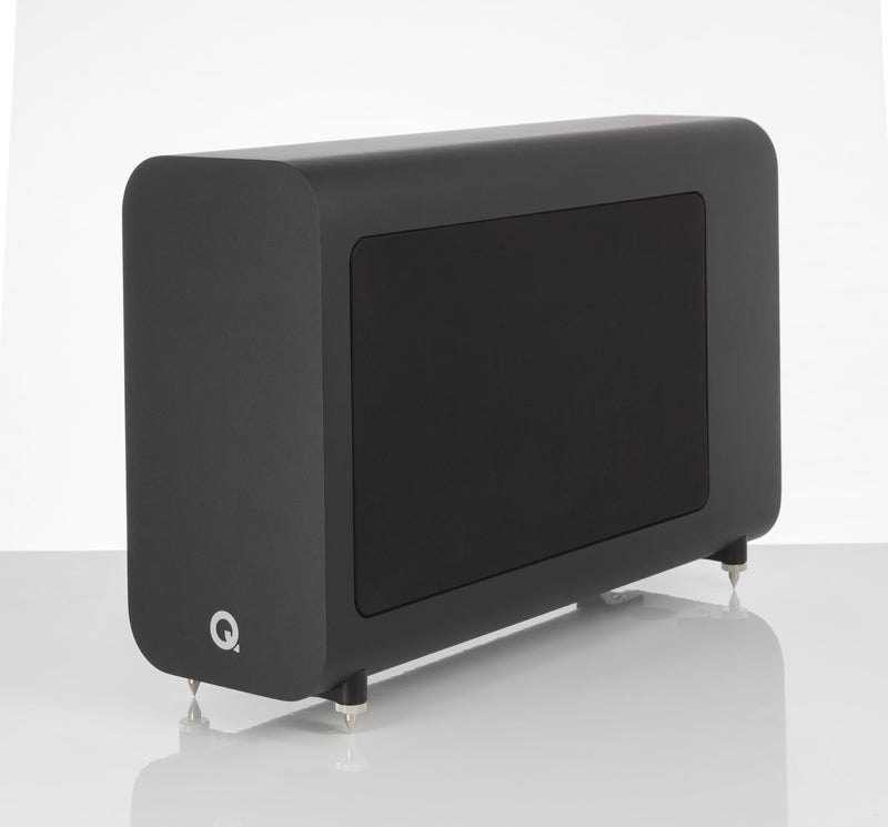 Q Acoustics 3060S Slimline Active Subwoofer - Carbon Black