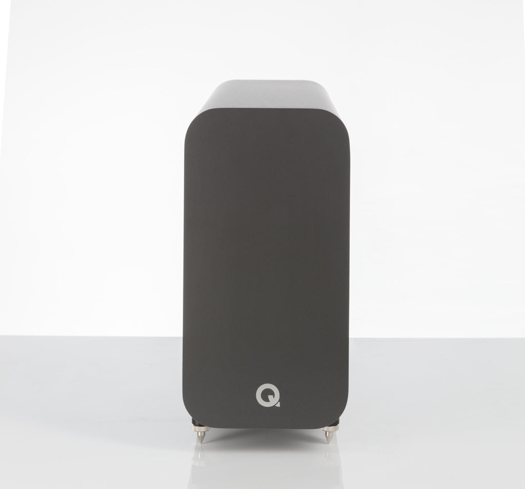 Q Acoustics Q 3060S Slimline Active Subwoofer-Carbon Black