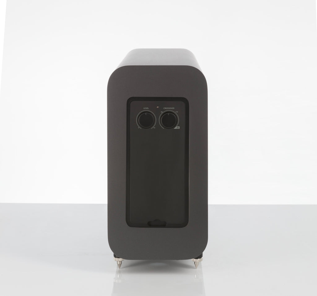 Q Acoustics Q 3060S Slimline Active Subwoofer-Carbon Black