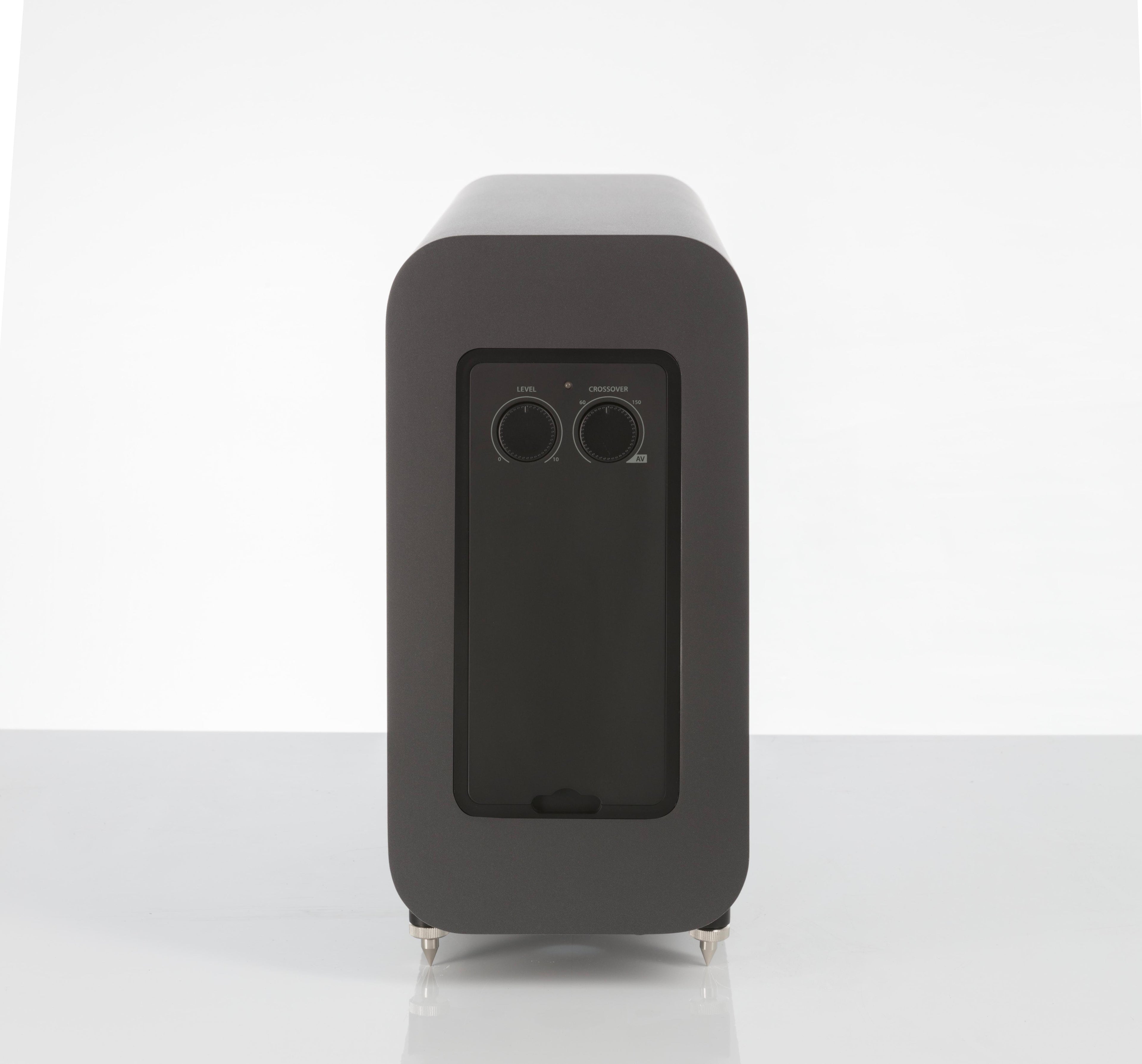 Q Acoustics Q 3060S Slimline Active Subwoofer-Carbon Black