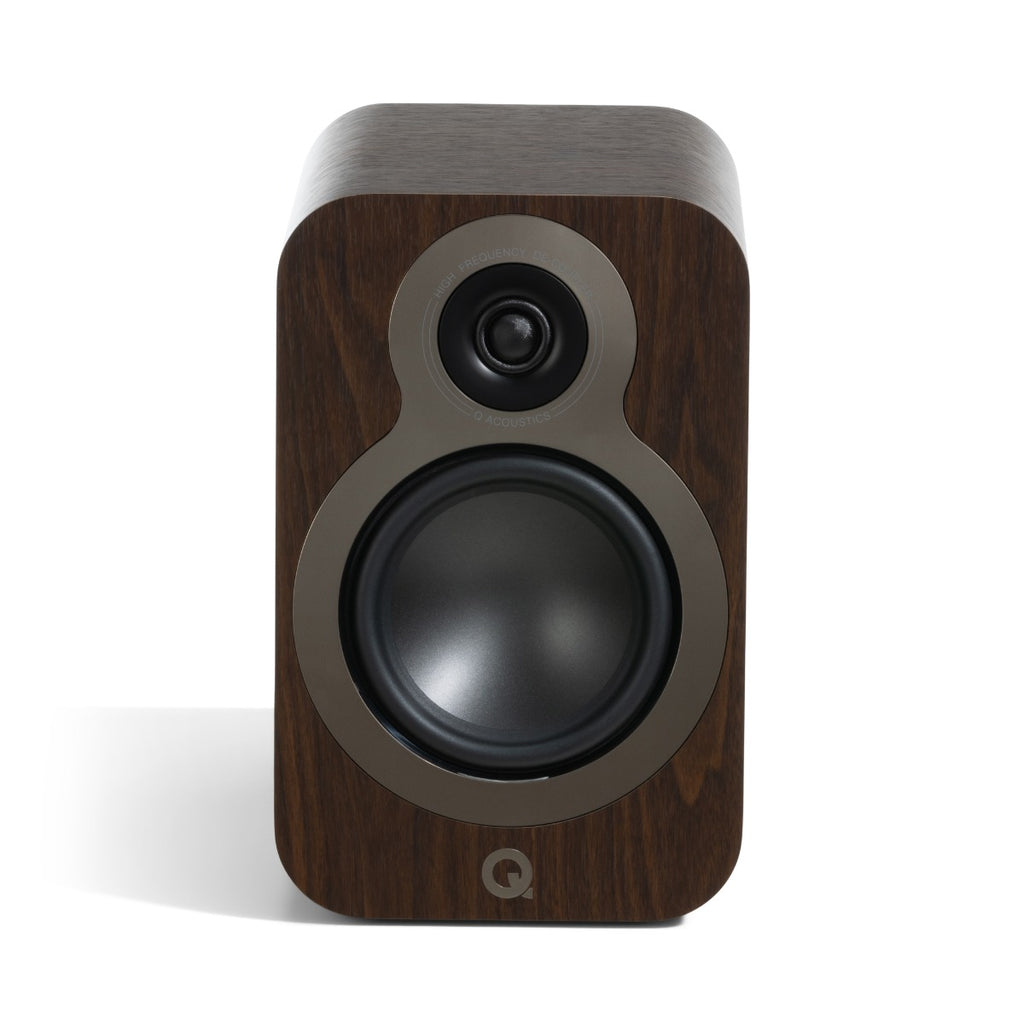 Q Acoustics 3020C Bookshelf Speakers – Claro Walnut