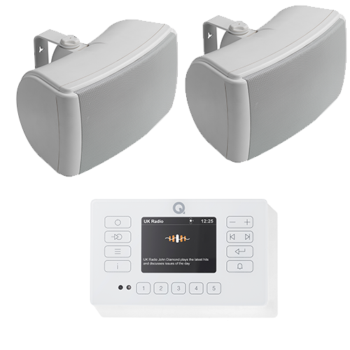Q Acoustics QE120 + Qi65EW On-Wall Outdoor Speakers