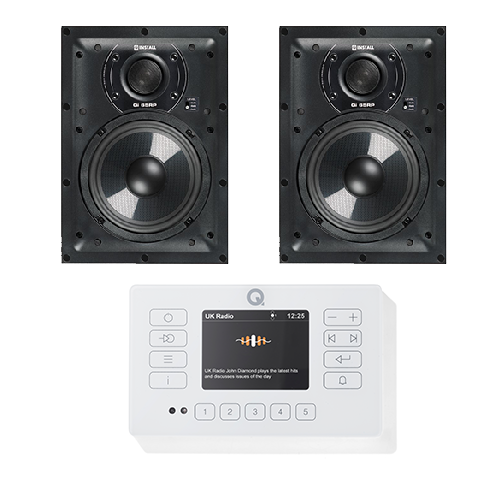 Q Acoustics QE120 + Qi65RP In-Wall Speakers