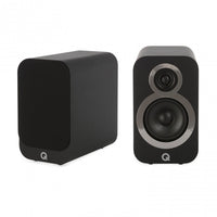 Q Acoustics 3010i Bookshelf Speakers w/ Q Acoustics Q3000 FSI Floor Stands - Bundle