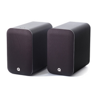 Q Acoustic M20 HD Wireless Music System Speakers + Q Acoustics 3060S Slimline Active Subwoofer - Satin Black