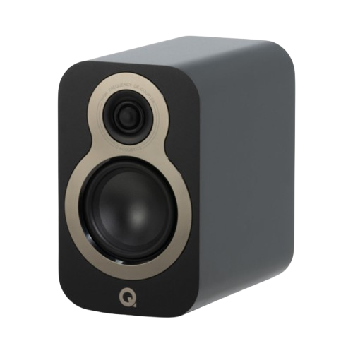 Q Acoustics 3050C 5.1 Cinema Pack – Satin Black with Q SUB120 12" Subwoofer – Satin Black