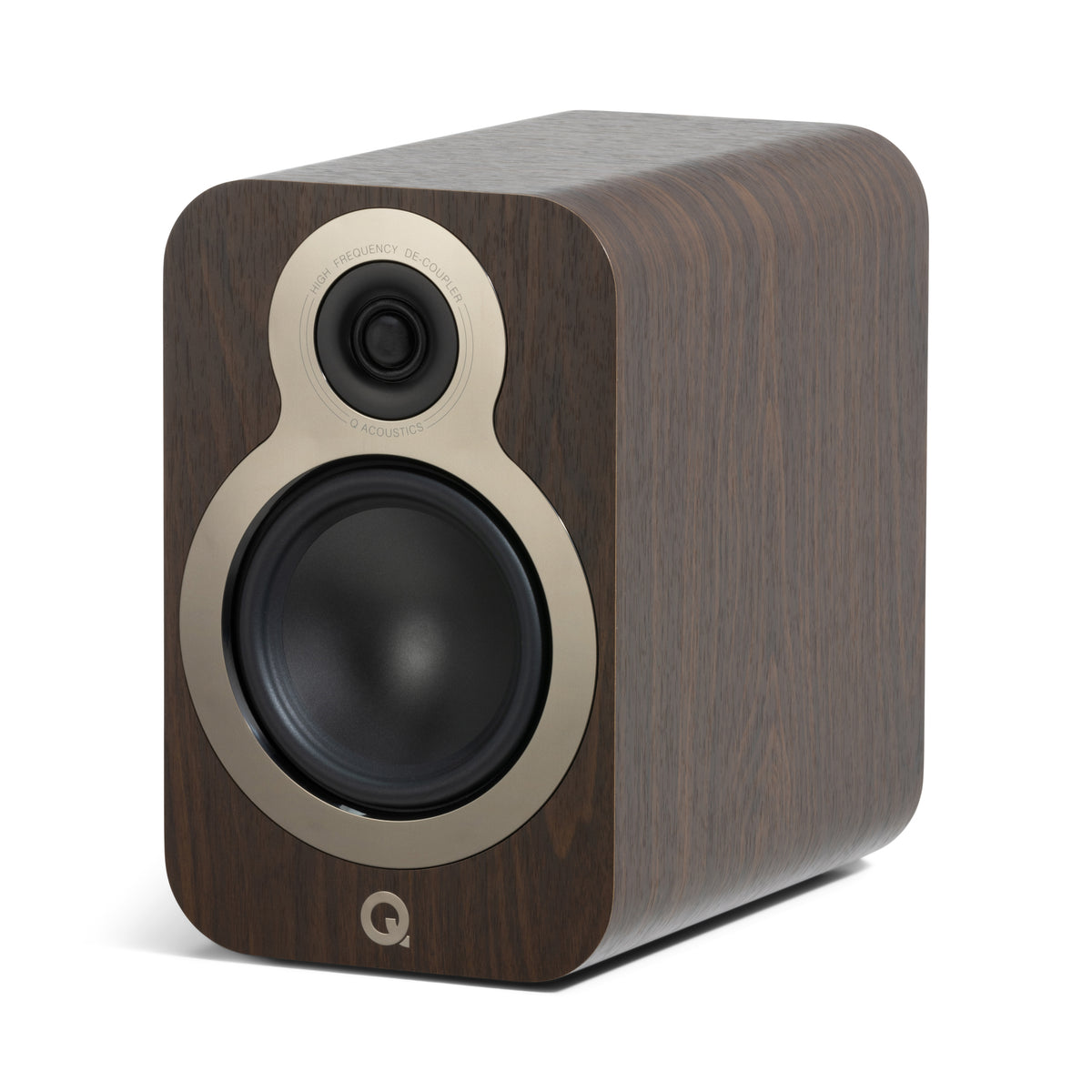 Q Acoustics 3030c Large Bookshelf Speakers – Claro Walnut