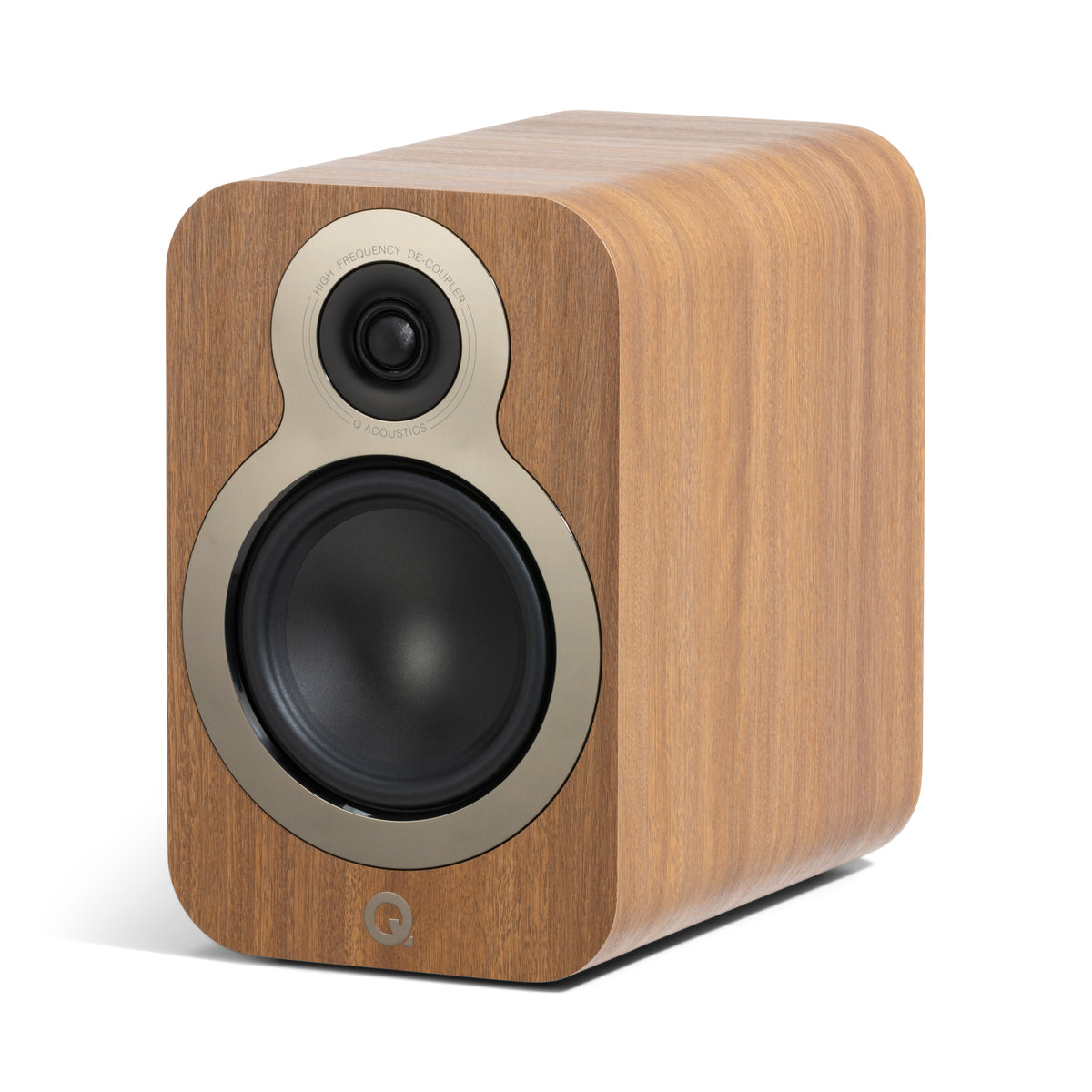 Q Acoustics 3030c Large Bookshelf Speakers – Pin Oak