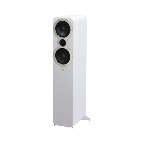 Q Acoustics 3050C 5.1 Cinema Pack – Satin White with Q SUB120 12" Subwoofer – Satin White