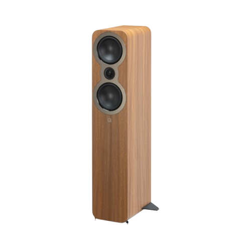 Q Acoustics 3050C 5.1 Cinema Pack – Pine Oak with Q SUB100 10" Subwoofer – Satin White