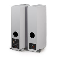 Q Acoustics M40 HD Wireless Music System Active Floor Standing Speakers - White