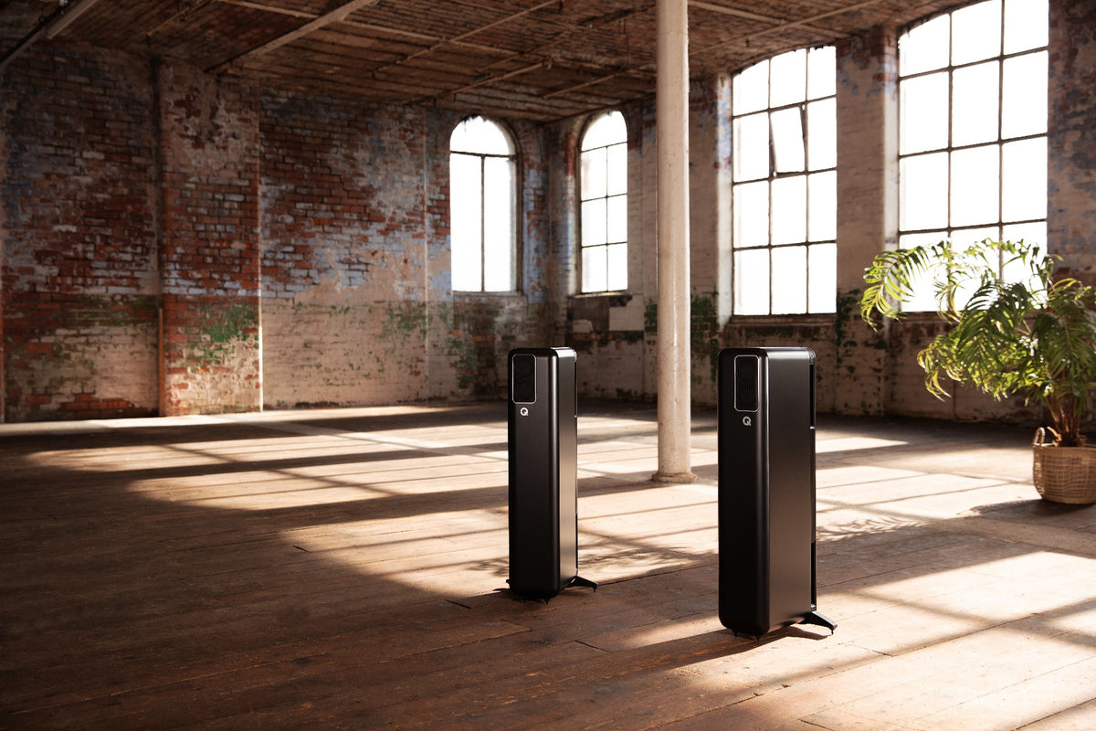 Q Acoustics Q Active 400 Speakers - Black - EX DEMO