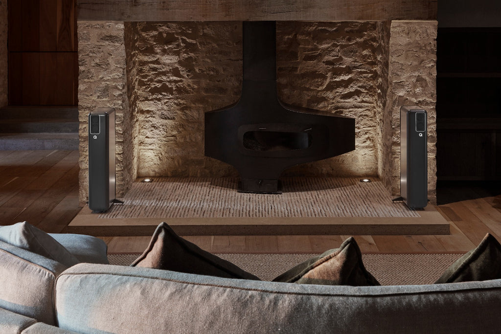 Q Acoustics Q Active 400 Speakers - Black - EX DEMO