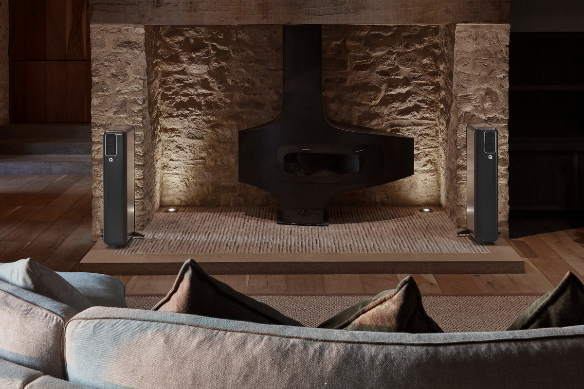 Q Acoustics Q Active 400 Speakers - Black - EX DEMO