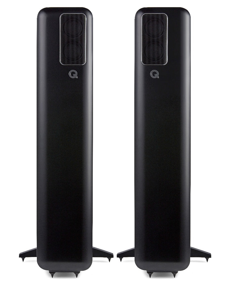 Q Acoustics Q Active 400 Speakers - Black - EX DEMO