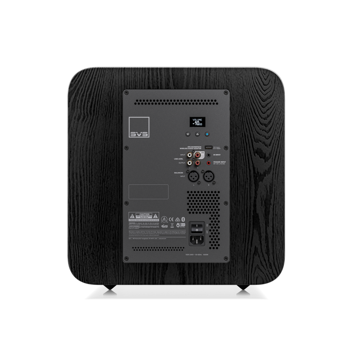 SVS SB-3000 R Subwoofer – Black Ash